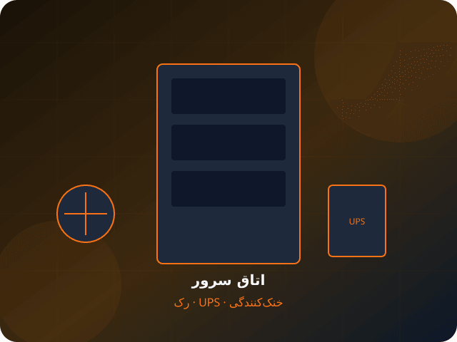 طراحی اتاق سرور کوچک و متوسط